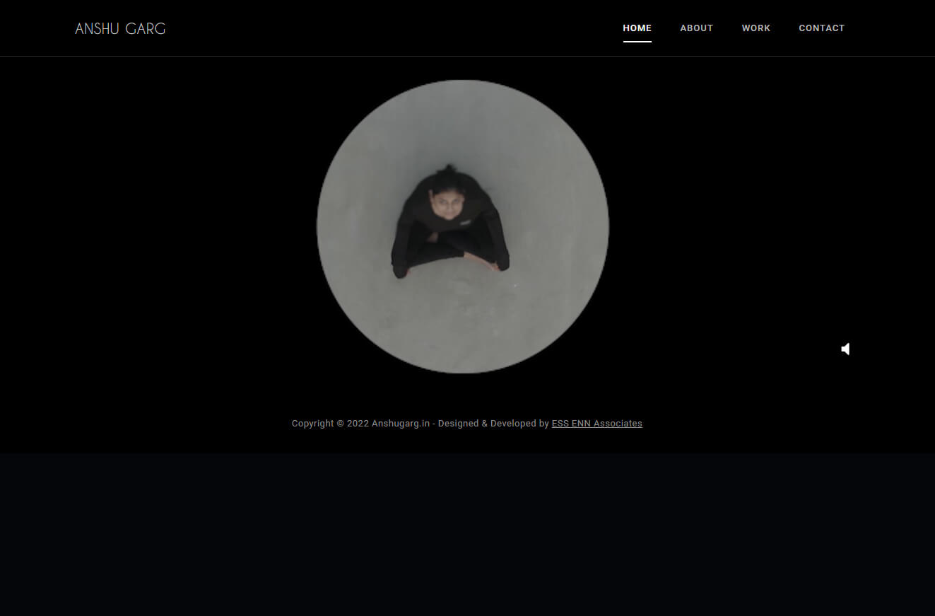 Website screenshot of anshugarg.in