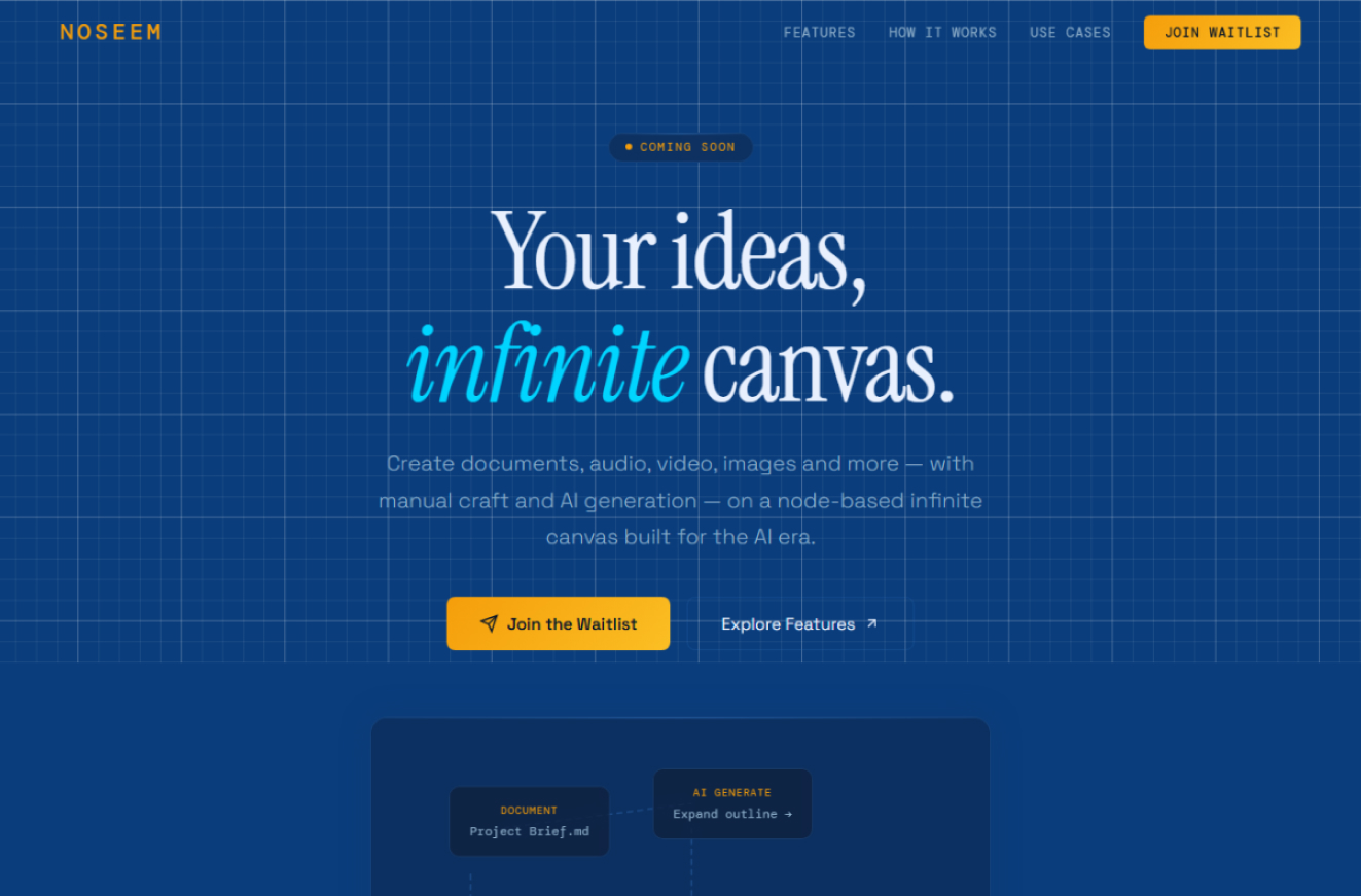 Website screenshot of noseem.com
